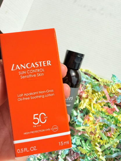 Lancaster Sun Control SPF50 from the August box